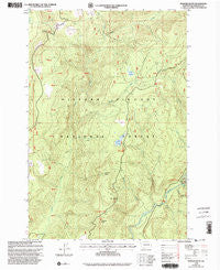 Spencer Butte Washington Historical topographic map, 1:24000 scale, 7.5 X 7.5 Minute, Year 1998