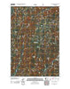 Spencer Butte Washington Historical topographic map, 1:24000 scale, 7.5 X 7.5 Minute, Year 2011