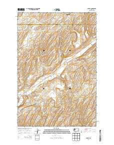 Sperry Washington Current topographic map, 1:24000 scale, 7.5 X 7.5 Minute, Year 2014