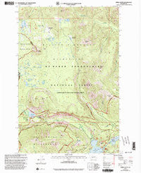 Spiral Butte Washington Historical topographic map, 1:24000 scale, 7.5 X 7.5 Minute, Year 2000