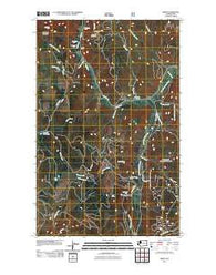 Spirit Washington Historical topographic map, 1:24000 scale, 7.5 X 7.5 Minute, Year 2011