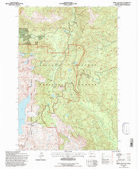 Spirit Lake East Washington Historical topographic map, 1:24000 scale, 7.5 X 7.5 Minute, Year 1994