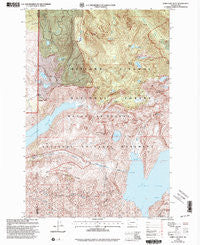 Spirit Lake West Washington Historical topographic map, 1:24000 scale, 7.5 X 7.5 Minute, Year 1998