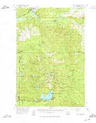 Spirit Lake Washington Historical topographic map, 1:62500 scale, 15 X 15 Minute, Year 1957