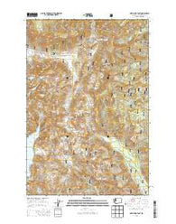 Spirit Lake East Washington Current topographic map, 1:24000 scale, 7.5 X 7.5 Minute, Year 2013