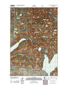 Spirit Lake West Washington Historical topographic map, 1:24000 scale, 7.5 X 7.5 Minute, Year 2011
