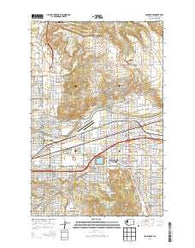 Spokane NE Washington Current topographic map, 1:24000 scale, 7.5 X 7.5 Minute, Year 2014