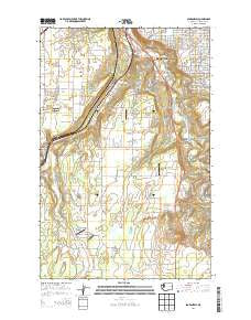 Spokane SW Washington Current topographic map, 1:24000 scale, 7.5 X 7.5 Minute, Year 2014