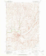 Sprague Lake SW Washington Historical topographic map, 1:24000 scale, 7.5 X 7.5 Minute, Year 1969