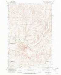 Sprague Lake SW Washington Historical topographic map, 1:24000 scale, 7.5 X 7.5 Minute, Year 1969