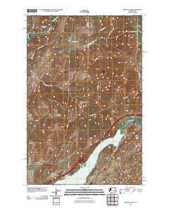 Sprague Lake Washington Historical topographic map, 1:24000 scale, 7.5 X 7.5 Minute, Year 2011