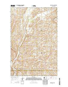 Spring Valley Washington Current topographic map, 1:24000 scale, 7.5 X 7.5 Minute, Year 2014