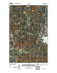 Springdale Washington Historical topographic map, 1:24000 scale, 7.5 X 7.5 Minute, Year 2011