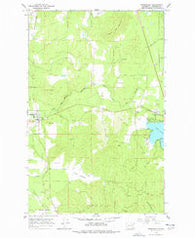 Springdale Washington Historical topographic map, 1:24000 scale, 7.5 X 7.5 Minute, Year 1965