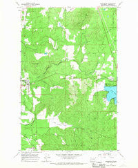 Springdale Washington Historical topographic map, 1:24000 scale, 7.5 X 7.5 Minute, Year 1965