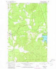 Springdale Washington Historical topographic map, 1:24000 scale, 7.5 X 7.5 Minute, Year 1965