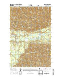 Spruce Mountain Washington Current topographic map, 1:24000 scale, 7.5 X 7.5 Minute, Year 2014