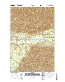 Spruce Mountain Washington Current topographic map, 1:24000 scale, 7.5 X 7.5 Minute, Year 2014