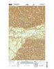 Spruce Mountain Washington Current topographic map, 1:24000 scale, 7.5 X 7.5 Minute, Year 2014