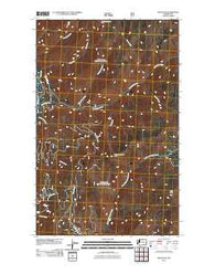 Spur Peak Washington Historical topographic map, 1:24000 scale, 7.5 X 7.5 Minute, Year 2011