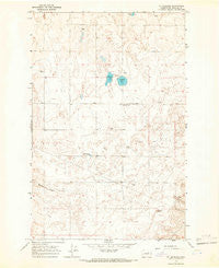 St. Andrews Washington Historical topographic map, 1:24000 scale, 7.5 X 7.5 Minute, Year 1965