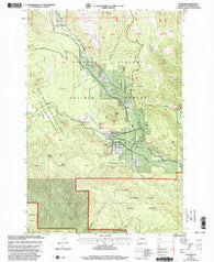 Stabler Washington Historical topographic map, 1:24000 scale, 7.5 X 7.5 Minute, Year 1998
