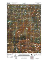Stagman Butte Washington Historical topographic map, 1:24000 scale, 7.5 X 7.5 Minute, Year 2011