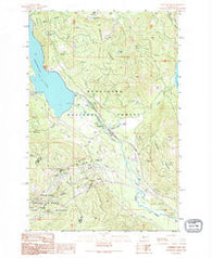 Stampede Pass Washington Historical topographic map, 1:24000 scale, 7.5 X 7.5 Minute, Year 1989
