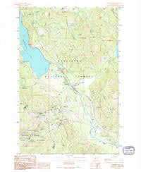 Stampede Pass Washington Historical topographic map, 1:24000 scale, 7.5 X 7.5 Minute, Year 1989