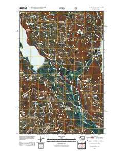 Stampede Pass Washington Historical topographic map, 1:24000 scale, 7.5 X 7.5 Minute, Year 2011
