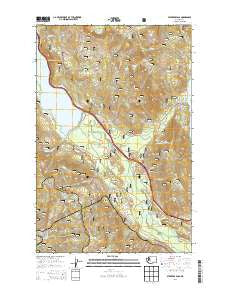 Stampede Pass Washington Current topographic map, 1:24000 scale, 7.5 X 7.5 Minute, Year 2014