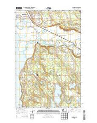 Stanwood Washington Current topographic map, 1:24000 scale, 7.5 X 7.5 Minute, Year 2014