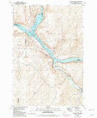 Starbuck West Washington Historical topographic map, 1:24000 scale, 7.5 X 7.5 Minute, Year 1981