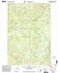 Steamboat Mountain Washington Historical topographic map, 1:24000 scale, 7.5 X 7.5 Minute, Year 1998