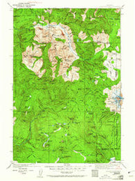 Steamboat Mtn Washington Historical topographic map, 1:125000 scale, 30 X 30 Minute, Year 1926