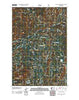 Steamboat Mountain Washington Historical topographic map, 1:24000 scale, 7.5 X 7.5 Minute, Year 2011