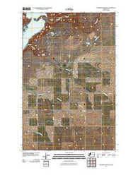 Steamboat Rock SE Washington Historical topographic map, 1:24000 scale, 7.5 X 7.5 Minute, Year 2011