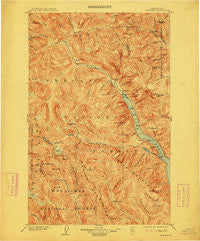Stehekin Washington Historical topographic map, 1:125000 scale, 30 X 30 Minute, Year 1904