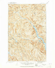 Stehekin Washington Historical topographic map, 1:125000 scale, 30 X 30 Minute, Year 1902