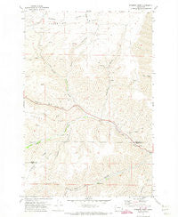 Stember Creek Washington Historical topographic map, 1:24000 scale, 7.5 X 7.5 Minute, Year 1971