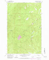 Stensgar Mtn. Washington Historical topographic map, 1:24000 scale, 7.5 X 7.5 Minute, Year 1965