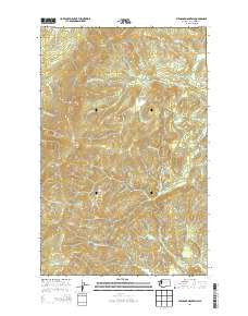 Stensgar Mountain Washington Current topographic map, 1:24000 scale, 7.5 X 7.5 Minute, Year 2014
