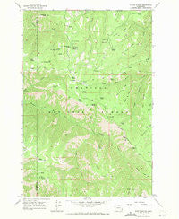 Stentz Spring Washington Historical topographic map, 1:24000 scale, 7.5 X 7.5 Minute, Year 1967