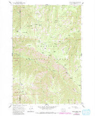 Stentz Spring Washington Historical topographic map, 1:24000 scale, 7.5 X 7.5 Minute, Year 1967