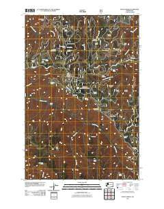Stentz Spring Washington Historical topographic map, 1:24000 scale, 7.5 X 7.5 Minute, Year 2011