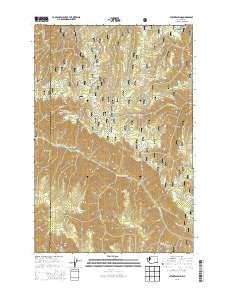 Stentz Spring Washington Current topographic map, 1:24000 scale, 7.5 X 7.5 Minute, Year 2013