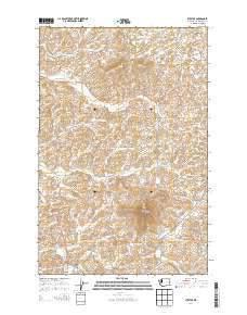 Steptoe Washington Current topographic map, 1:24000 scale, 7.5 X 7.5 Minute, Year 2014