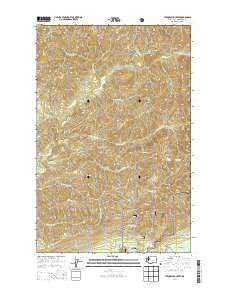 Stequaleho Creek Washington Current topographic map, 1:24000 scale, 7.5 X 7.5 Minute, Year 2014