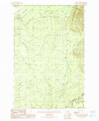 Stevens Creek Washington Historical topographic map, 1:24000 scale, 7.5 X 7.5 Minute, Year 1990