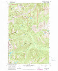 Stevens Pass Washington Historical topographic map, 1:24000 scale, 7.5 X 7.5 Minute, Year 1965